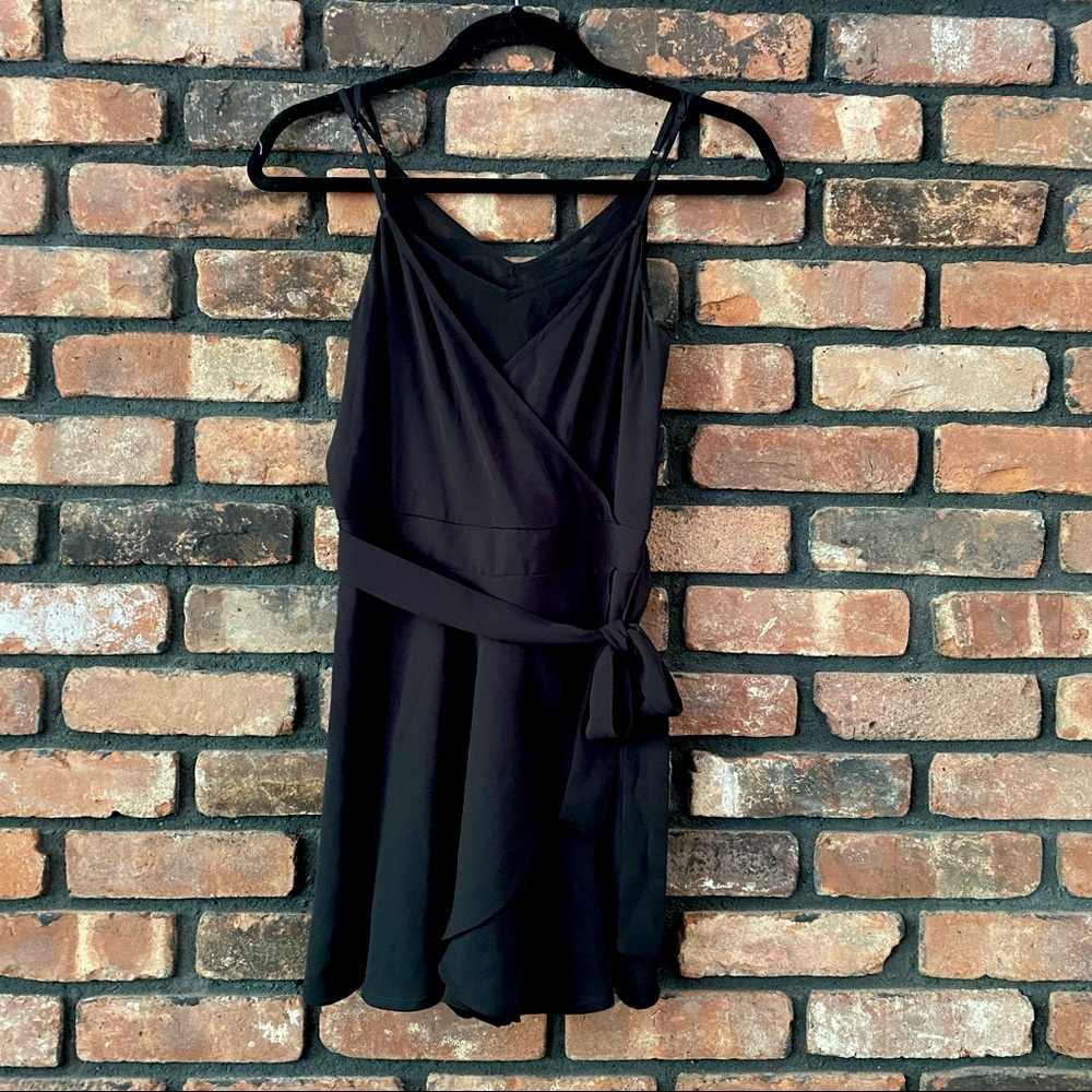 Express Satin Flowy Romper